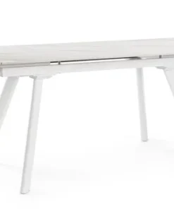 Bizzotto Tavoli>TAVOLO ALL. JARKKO 160-240X90 BIANCO