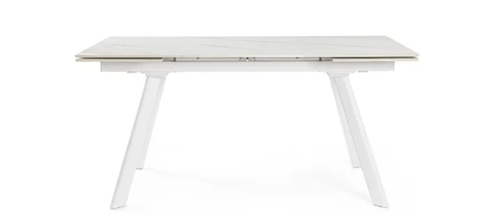 Bizzotto Tavoli>TAVOLO ALL. JARKKO 160-240X90 BIANCO