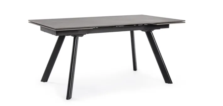 Bizzotto Tavoli>TAVOLO ALL. JARKKO 160-240X90 NERO