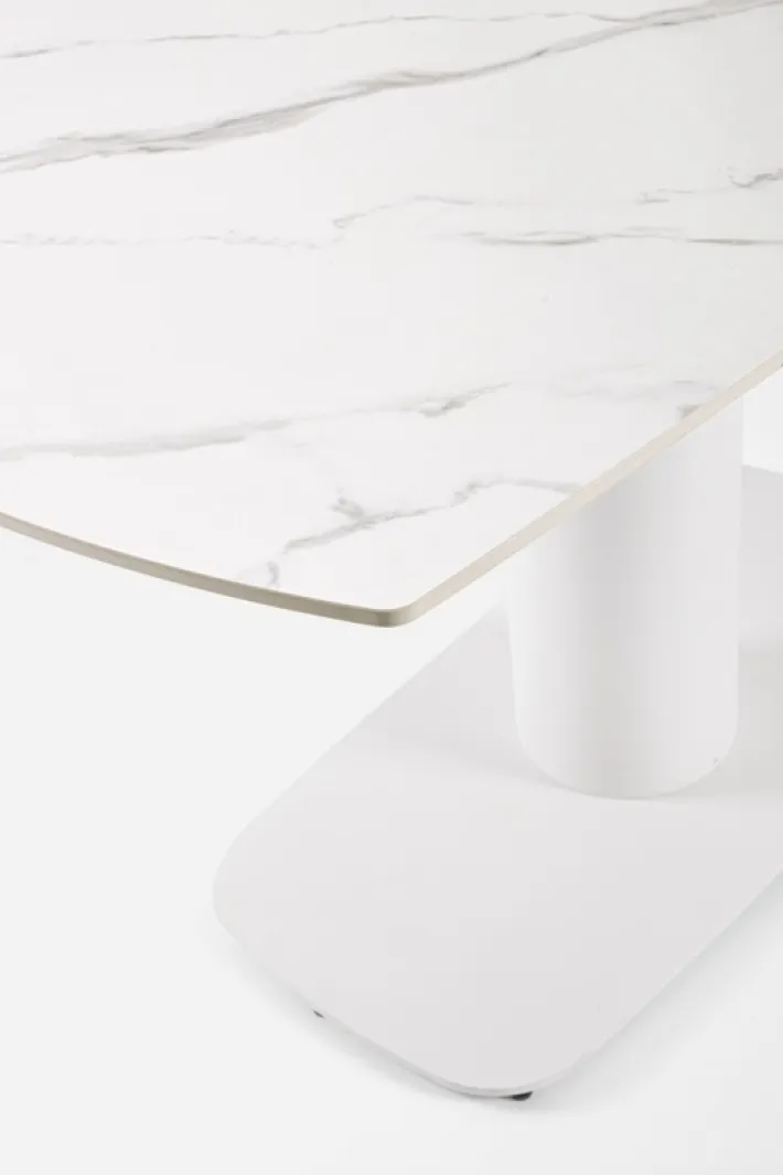 Bizzotto Tavoli>TAVOLO ALL. JEREMIAS 140-200X80 BIANCO