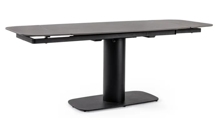 Bizzotto Tavoli>TAVOLO ALL. JEREMIAS 140-200X80 NERO