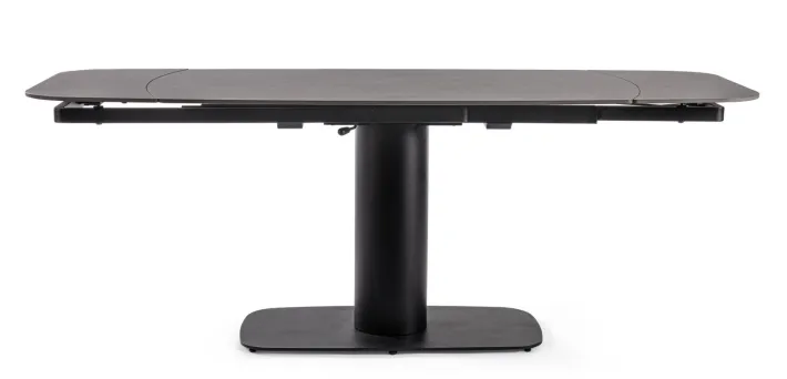 Bizzotto Tavoli>TAVOLO ALL. JEREMIAS 140-200X80 NERO