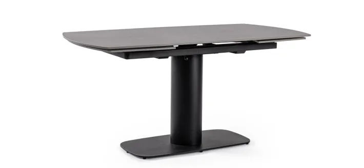 Bizzotto Tavoli>TAVOLO ALL. JEREMIAS 140-200X80 NERO