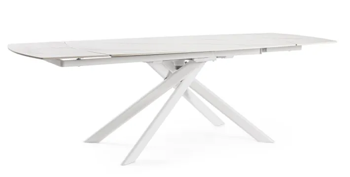 Bizzotto Tavoli>TAVOLO ALL. JOAKIM 160-240X90 BIANCO
