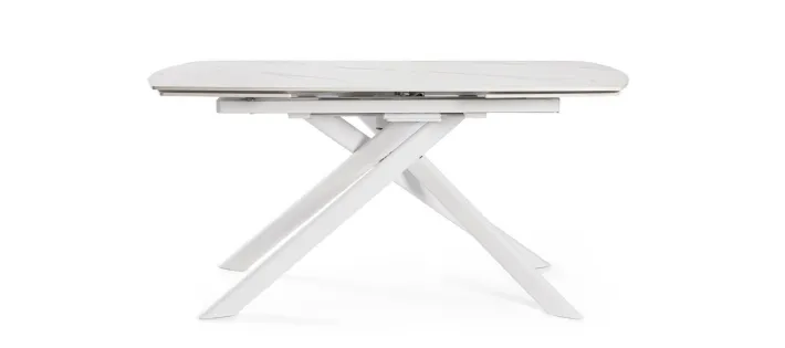 Bizzotto Tavoli>TAVOLO ALL. JOAKIM 160-240X90 BIANCO