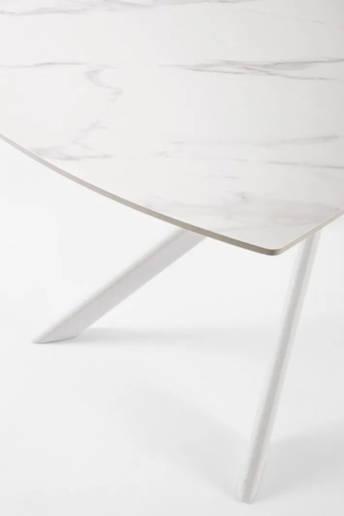 Bizzotto Tavoli>TAVOLO ALL. JOAKIM 160-240X90 BIANCO