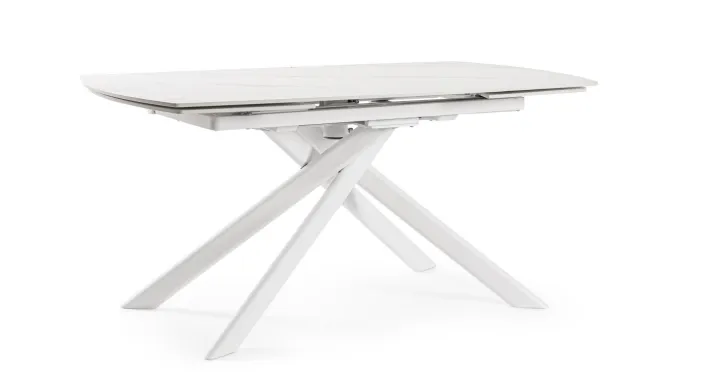 Bizzotto Tavoli>TAVOLO ALL. JOAKIM 160-240X90 BIANCO