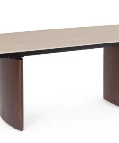 Bizzotto Tavoli>TAVOLO ALL. MAILIS 180/260X90 NOCE/TRAV.