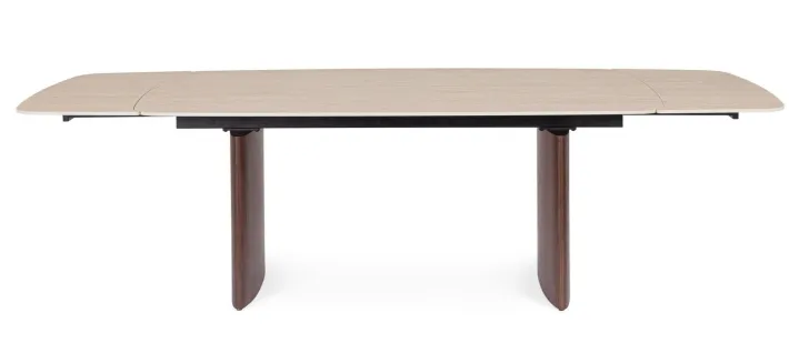 Bizzotto Tavoli>TAVOLO ALL. MAILIS 180/260X90 NOCE/TRAV.