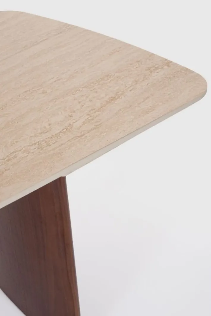 Bizzotto Tavoli>TAVOLO ALL. MAILIS 180/260X90 NOCE/TRAV.