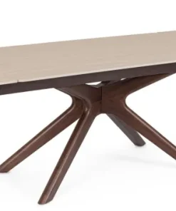 Bizzotto Tavoli>TAVOLO ALL. MARITTA 170/250X90 NOCE/TRAV
