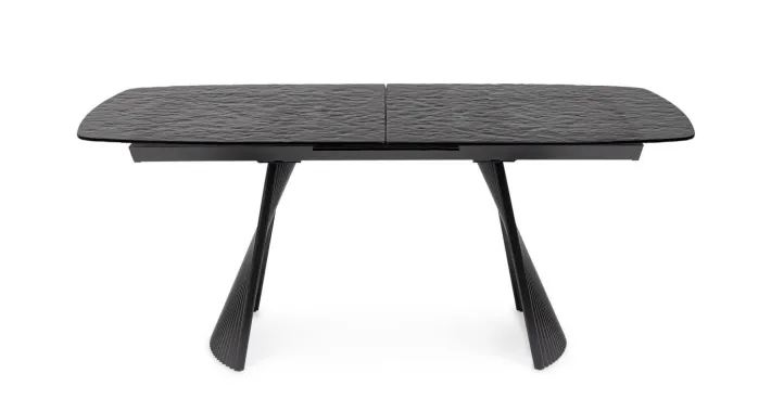 Bizzotto Tavoli>TAVOLO ALL OLIVER VETRO 180-220X90