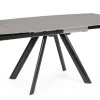 Bizzotto Tavoli>TAVOLO ALL. RAILI 119.5/180X85 NERO/GRIG