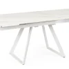 Bizzotto Tavoli>TAVOLO ALL. REETA 120/180X90 BIANCO/BIAN