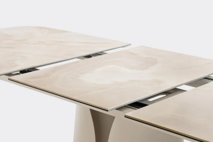 Bizzotto Tavoli>TAVOLO ALL.ARDIS 180/240X95 BEIGE CHIARO