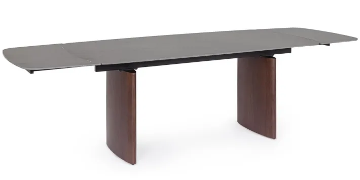 Bizzotto Tavoli>TAVOLO ALL.MAILIS 180/260X90 NOCE/GRIGIO