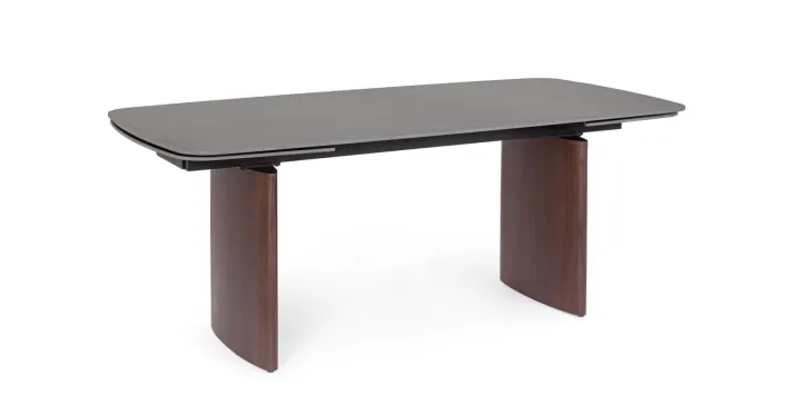 Bizzotto Tavoli>TAVOLO ALL.MAILIS 180/260X90 NOCE/GRIGIO