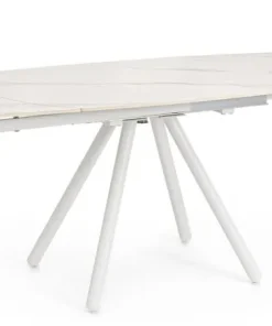 Bizzotto Tavoli>TAVOLO ALL.RAITA 119/178X89.4 BIANCO/BIA