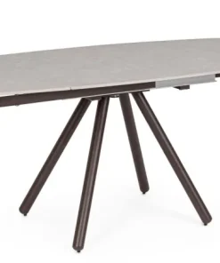 Bizzotto Tavoli>TAVOLO ALL.RAITA 119/178X89 RUST/GRIG.C