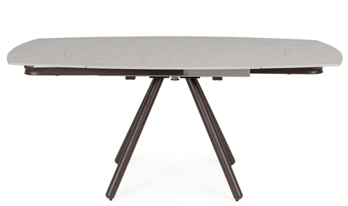 Bizzotto Tavoli>TAVOLO ALL.RAITA 119/178X89 RUST/GRIG.C