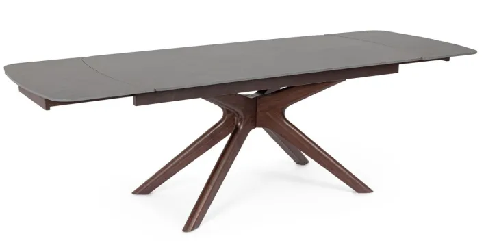 Bizzotto Tavoli>TAVOLO AL.MARITTA 170/250X90 NOCE/GRIGIO