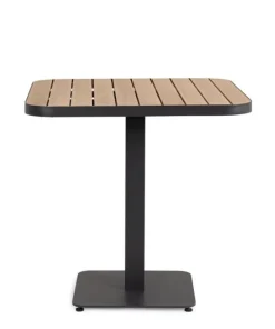 Bizzotto Tavoli>TAVOLO BELMAR 75X75 ANTRACITE YK13