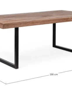 Bizzotto Tavoli>TAVOLO FISSO IN LEGNO - EGON