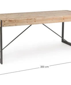 Bizzotto Tavoli>TAVOLO FISSO IN LEGNO - GARRETT