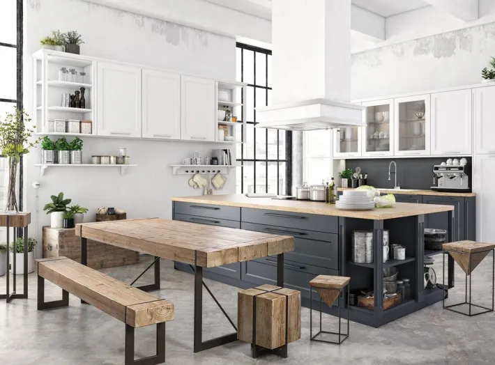 Bizzotto Tavoli>TAVOLO FISSO IN LEGNO - GARRETT