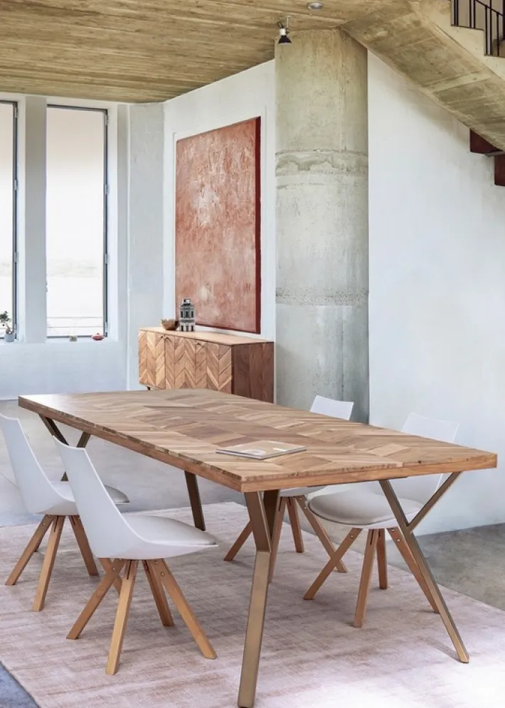 Bizzotto Tavoli>TAVOLO FISSO IN LEGNO 220X100 - RAIDA