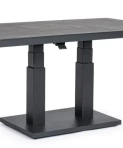 Bizzotto Tavoli>TAVOLO IN ALLUMINIO ANTRACITE JX55 - TRUMAN