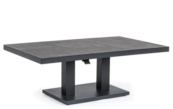 Bizzotto Tavoli>TAVOLO IN ALLUMINIO ANTRACITE JX55 - TRUMAN