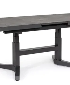 Bizzotto Tavoli>TAVOLO IN ALLUMINIO ANTRACITE JX55 - ROBERT