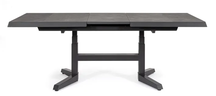 Bizzotto Tavoli>TAVOLO IN ALLUMINIO ANTRACITE JX55 - ROBERT