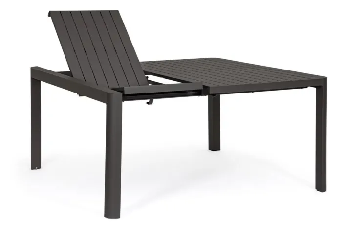 Bizzotto Tavoli>TAVOLO IN ALLUMINIO ANTRACITE CX23 - KIPLIN