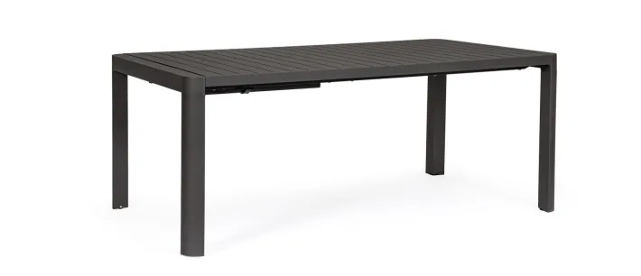 Bizzotto Tavoli>TAVOLO IN ALLUMINIO ANTRACITE CX23 - KIPLIN