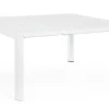 Bizzotto Tavoli>TAVOLO IN ALLUMINIO BIANCO CX21 - KIPLIN