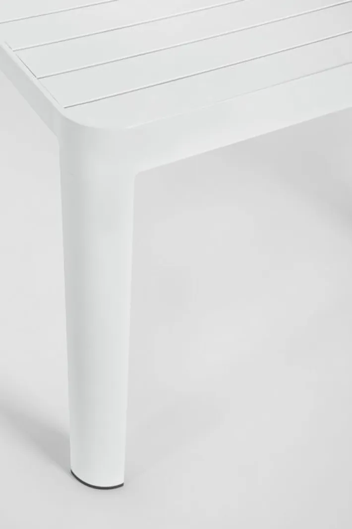 Bizzotto Tavoli>TAVOLO IN ALLUMINIO BIANCO CX21 - KIPLIN