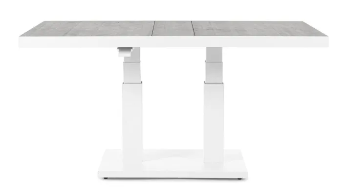 Bizzotto Tavoli>TAVOLO IN ALLUMINIO BIANCO JX11 - TRUMAN