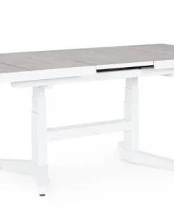 Bizzotto Tavoli>TAVOLO IN ALLUMINIO BIANCO JX11 - ROBERT
