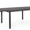 Bizzotto Tavoli>TAVOLO IN ALLUMINIO 135/270X90 ANTRACITE YK13 - PELAGIUS