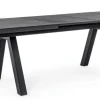 Bizzotto Tavoli>TAVOLO IN ALLUMINIO 205/265X103 ANTRACITE JX55 - KRION