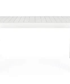 Bizzotto Tavoli>TAVOLO IN ALLUMINIO 135/270X90 BIANCO YK11 - PELAGIUS