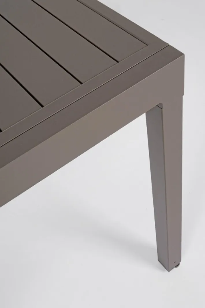 Bizzotto Tavoli>TAVOLO IN ALLUMINIO 135-270X90 COFFEE YK14 - PELAGIUS
