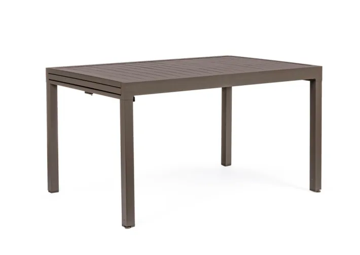Bizzotto Tavoli>TAVOLO IN ALLUMINIO 135-270X90 COFFEE YK14 - PELAGIUS