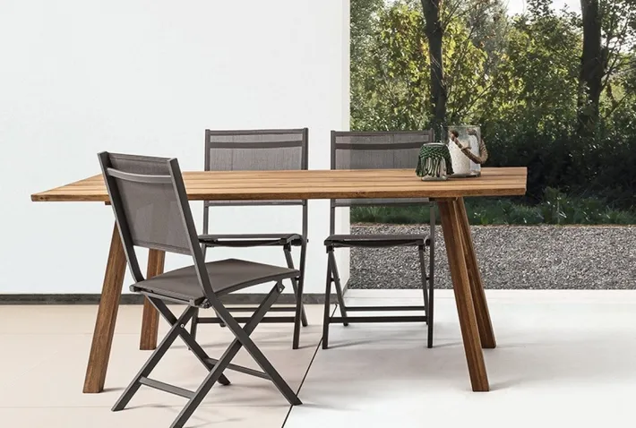 Bizzotto Tavoli>TAVOLO IN LEGNO - GLASGOW FSC