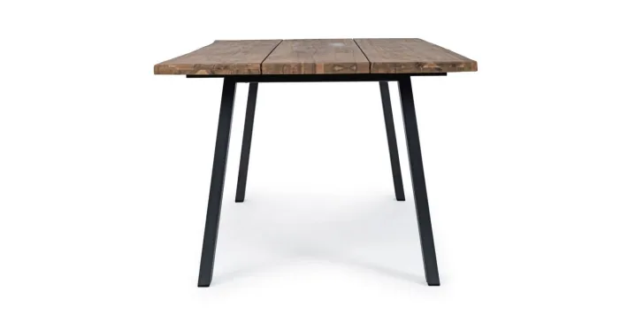 Bizzotto Tavoli>TAVOLO IN LEGNO ANTRACITE 200X100 - OSLO FSC