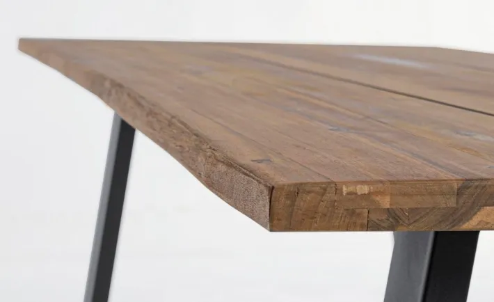 Bizzotto Tavoli>TAVOLO IN LEGNO ANTRACITE 200X100 - OSLO FSC