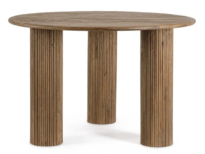 Bizzotto Tavoli>TAVOLO IN LEGNO BROWN D120 - DACCA