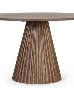 Bizzotto Tavoli>TAVOLO IN LEGNO NATURALE D120 - ORISSA